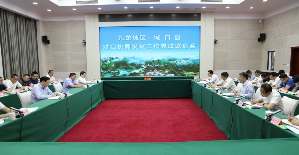九龙坡区党政代表团到我县考察对接对口协同发展工作