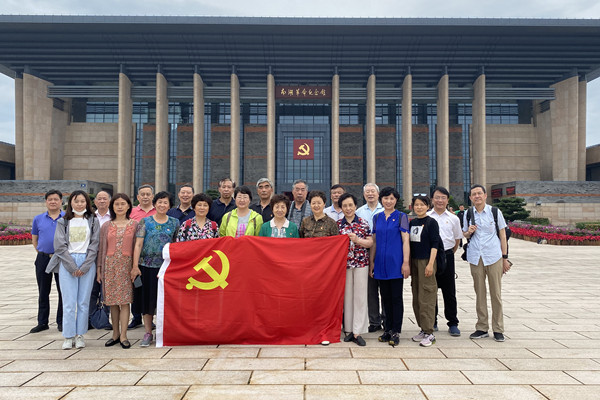 钟楼区关心下一代委员会实地开展党史学习教育