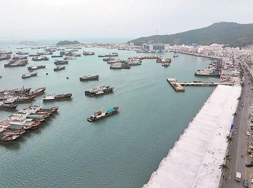 阳江闸坡世界级渔港旧码头扩建工程完工