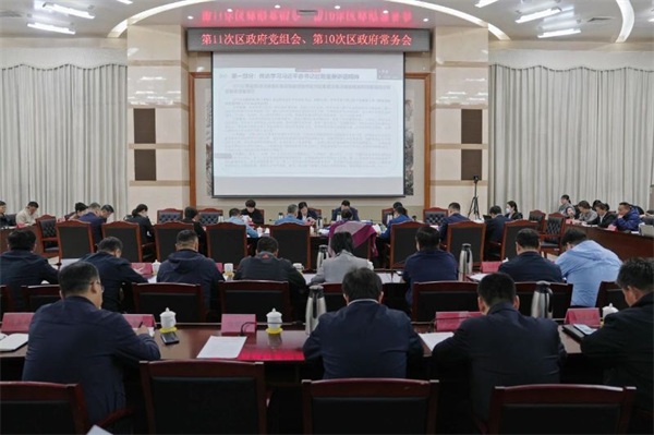 区政府党组会常务会召开